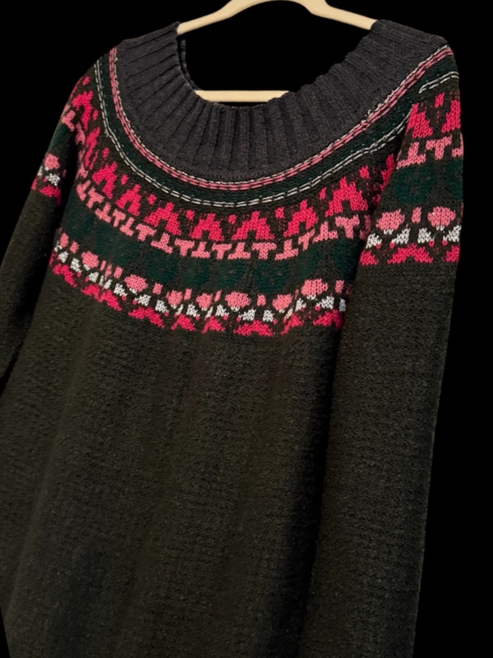 Mauice Off Shoulder Sweater-Like New (Lg)